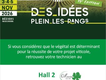 Nous serons présents au salon @dionysud_officiel du 3 au 5 novembre au @beziersparcexpo 

Un projet de plantation, une question technique ou simplement envie...